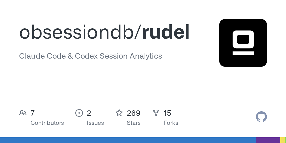 Rudel – Claude Code Session Analytics 图片 1