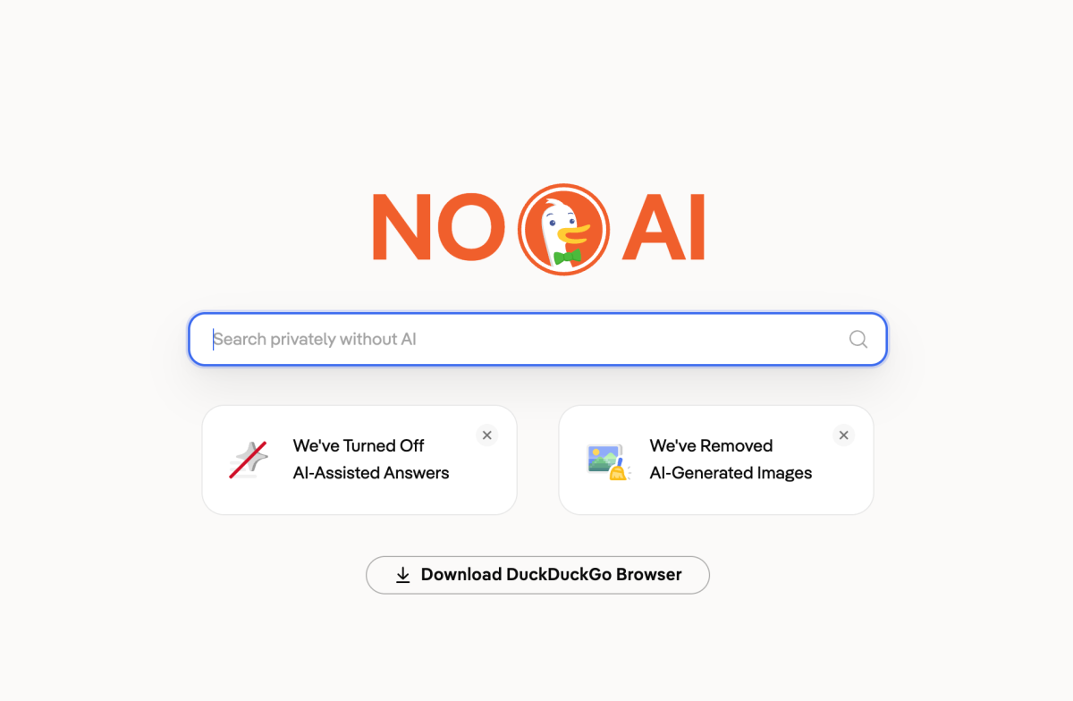 DuckDuckGo makes its 'no-AI' search engine easier to access as its traffic booms 图片 1
