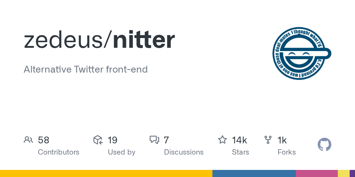 收到法律建议后，Nitter 项目将继续运营 图片 1