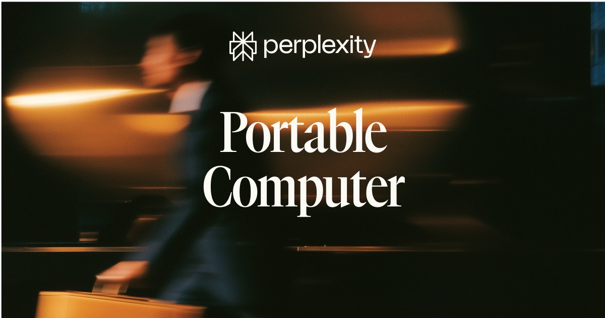 Perplexity 推出 Portable Computer：在 DGX Spark 上运行本地优先 AI Agent 图片 1