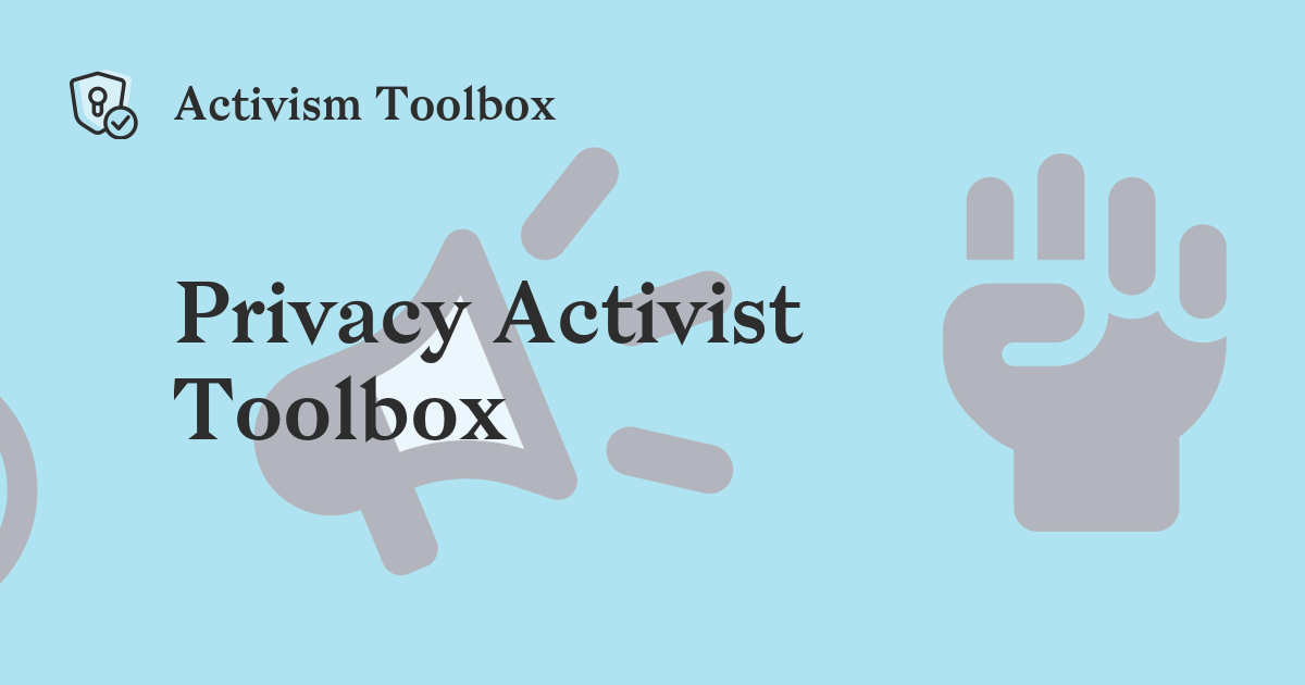 Privacy Activist Toolbox 图片 1
