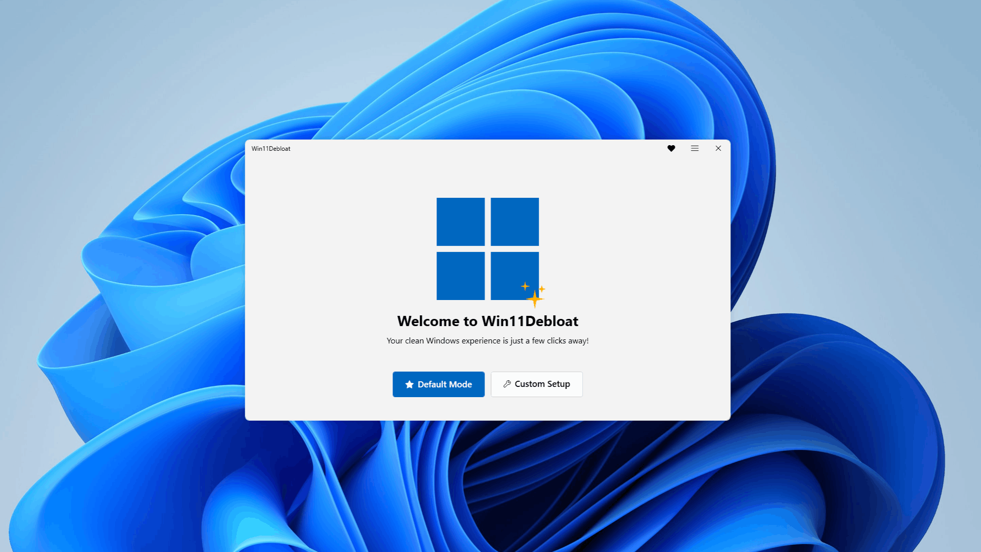 Raphire/Win11Debloat 图片 1