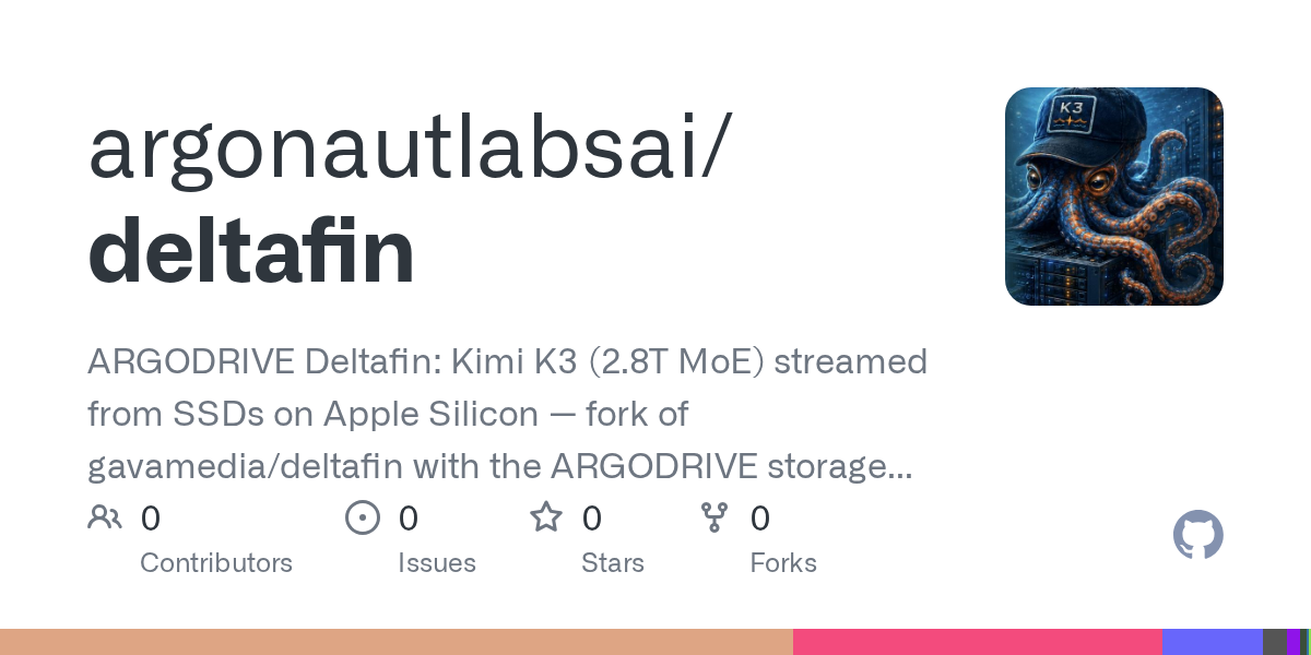 在 MacBook Pro 上跑满血 2.8T 参数 Kimi K3：从 SSD 流式读取达 1 token/s 图片 1