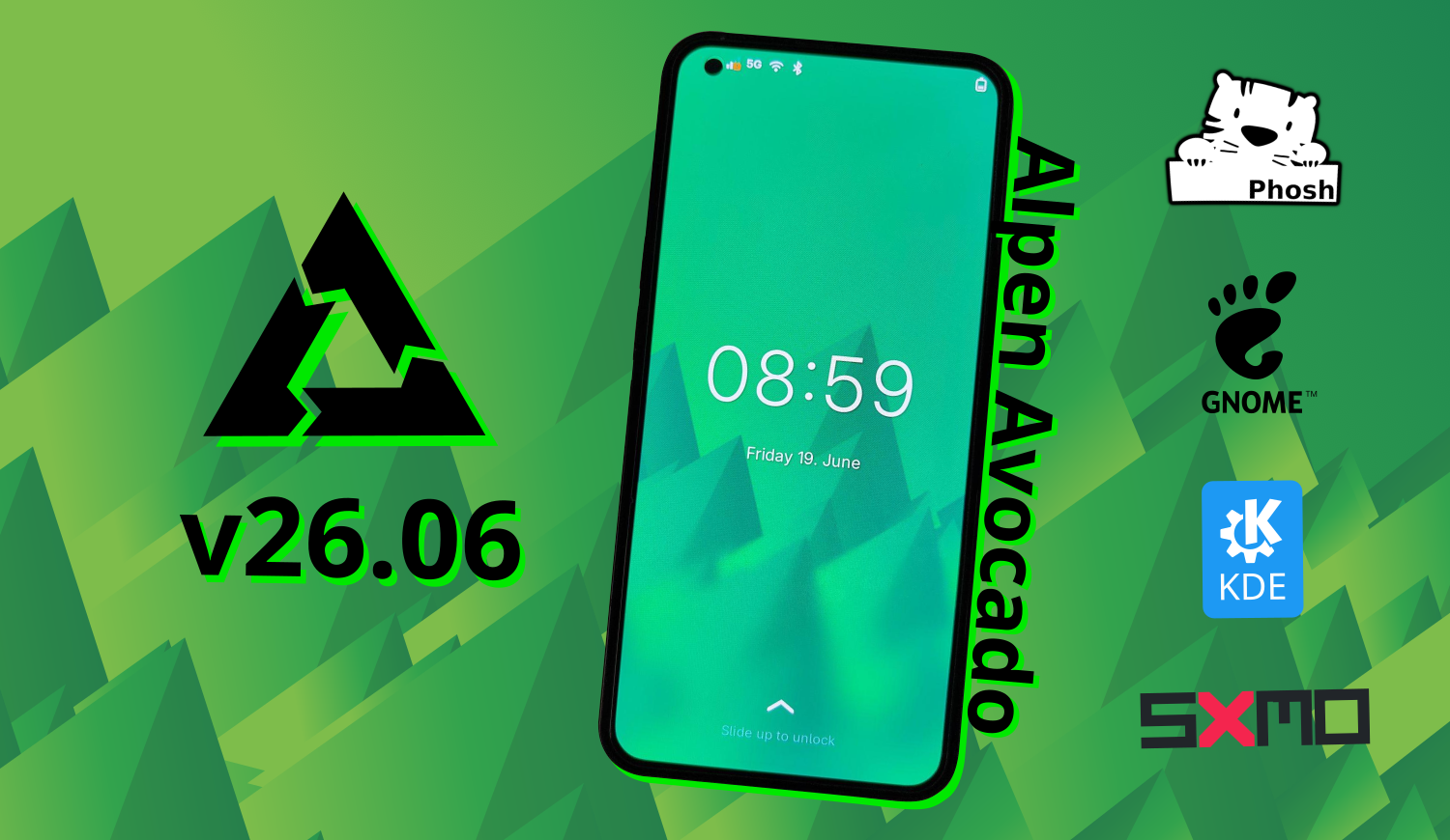 postmarketOS v26.06 (Alpen Avocado) released 图片 1