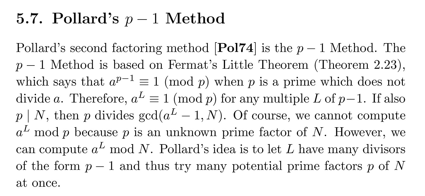 Pollard's P-1 Factoring Algorithm in Plain C 图片 1