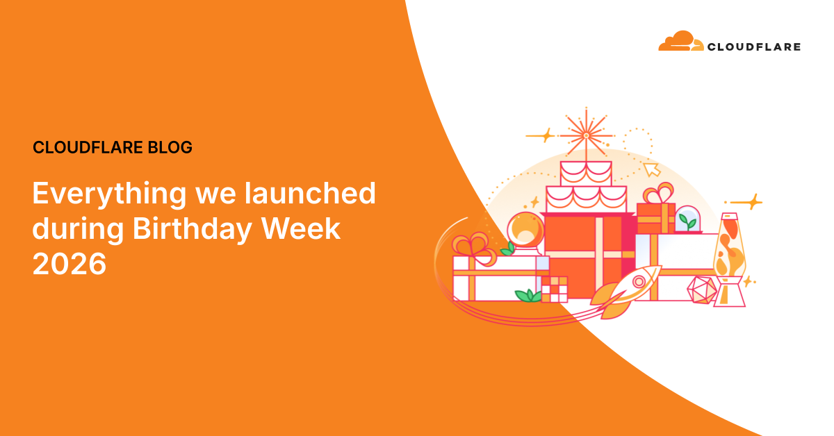 Cloudflare – Everything we launched during Birthday Week 2026 图片 1