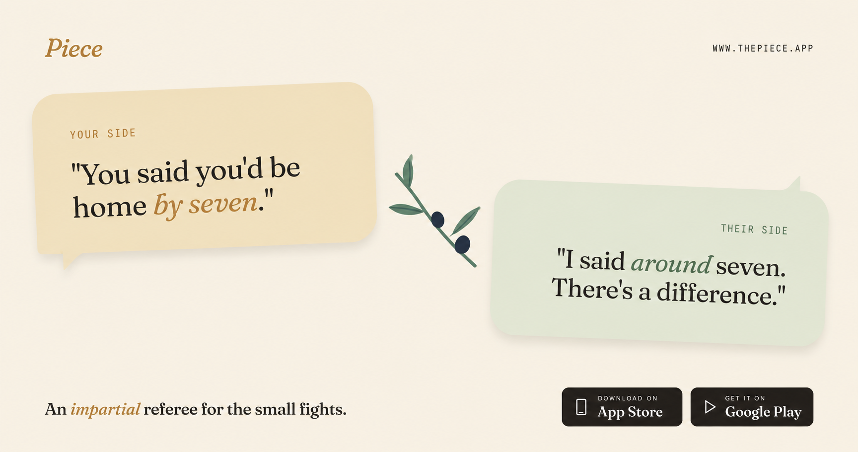 an AI app that settles small couple arguments 图片 1