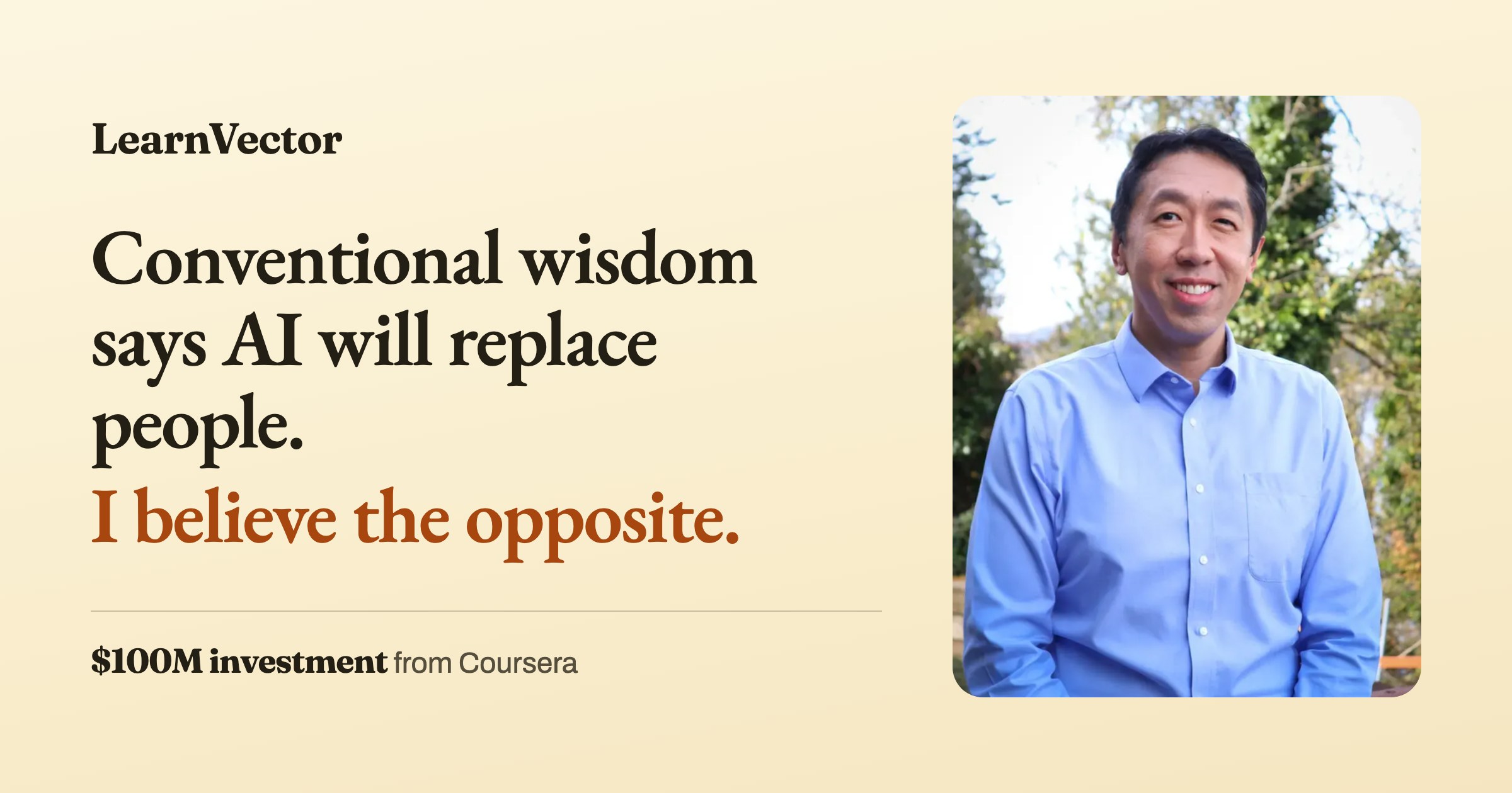 LearnVector – Andrew Ng's AI company building one‑to‑one learning experiences 图片 1