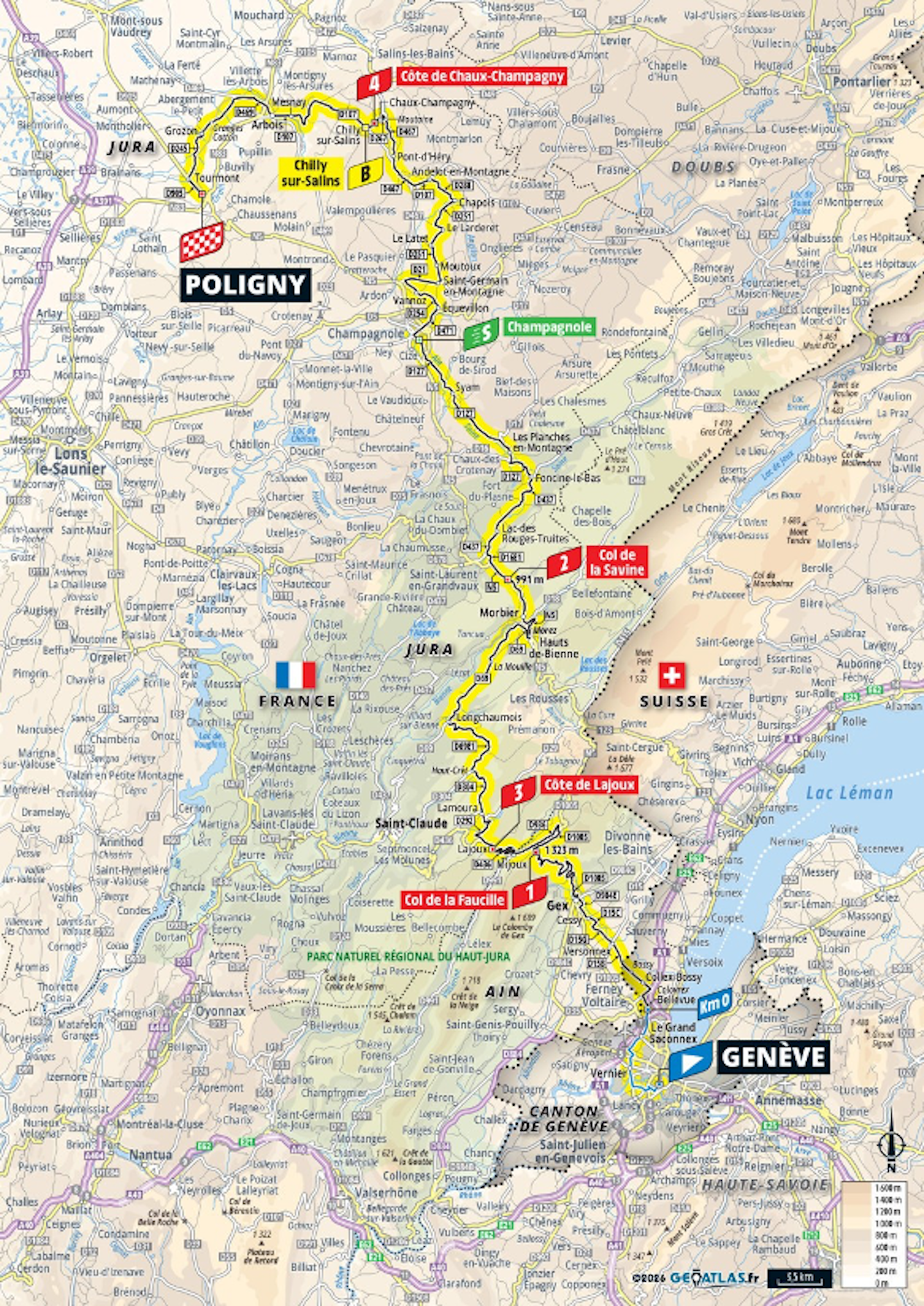 Tour de France Femmes: traffic disruptions expected near LHC Points 5 and 6 on 3 August 图片 1