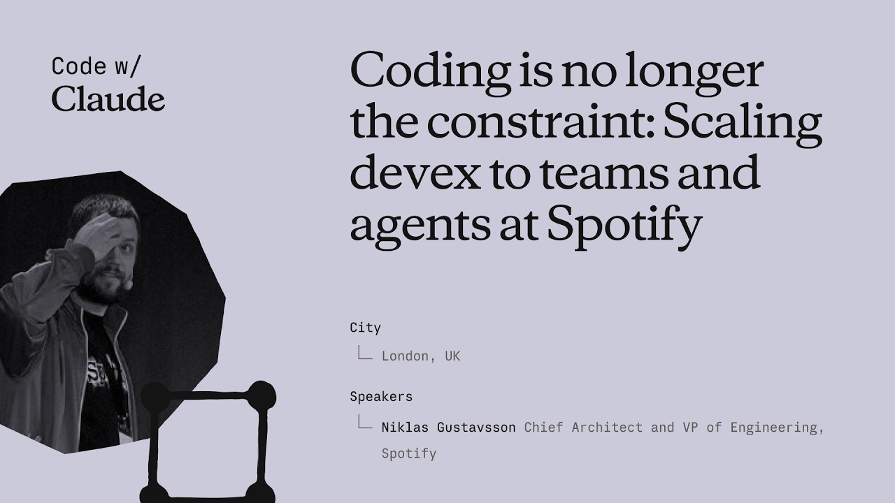 Coding Is No Longer the Constraint: Scaling Developer Experience to Teams and Agents at Spotify 图片 1