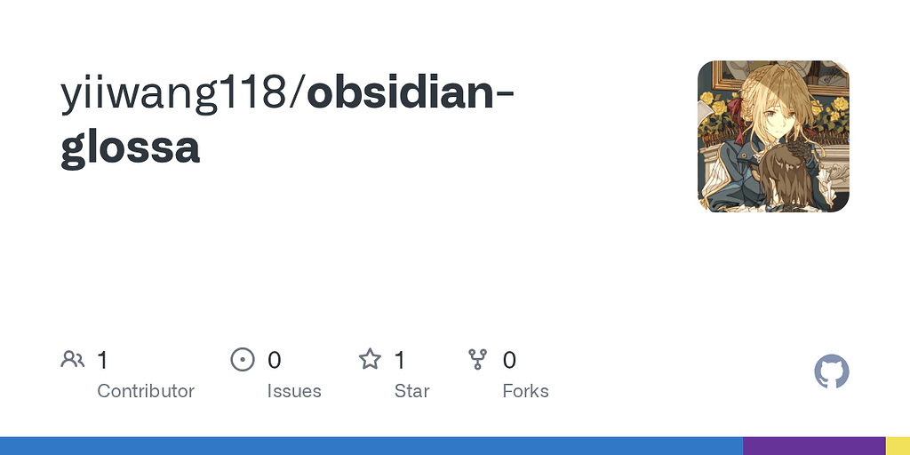 Glossa:Obsidian的AI agent侧边栏插件 图片 1