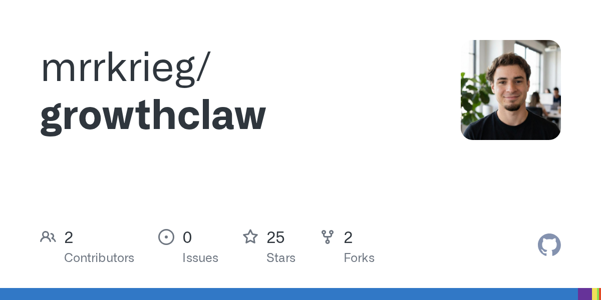 GrowthClaw, a workflow pack for deterministic growth execution 图片 1