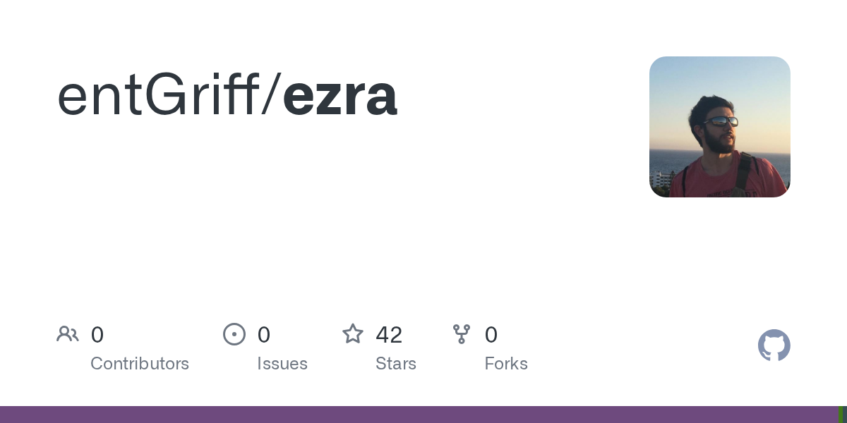 entGriff pushed ezra 图片 1