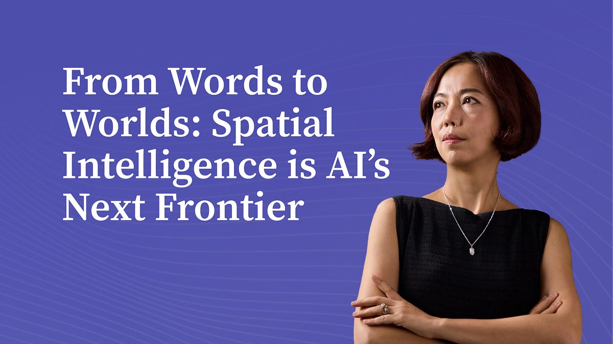 Spatial intelligence is AI’s next frontier 图片 1