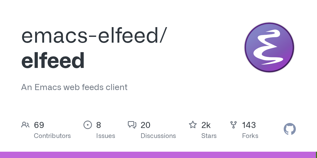 Elfeed 4.0 (Emacs) 图片 1