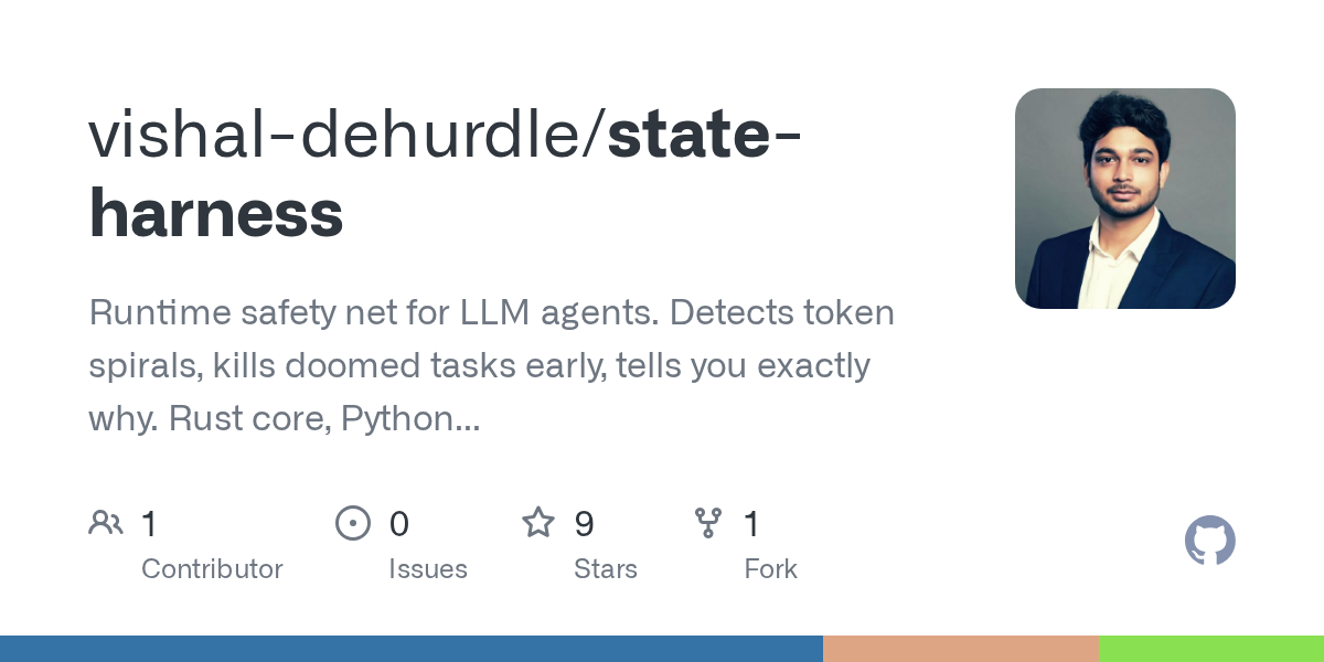 I applied Lyapunov stability theory to detect when LLM agents spiral 图片 1