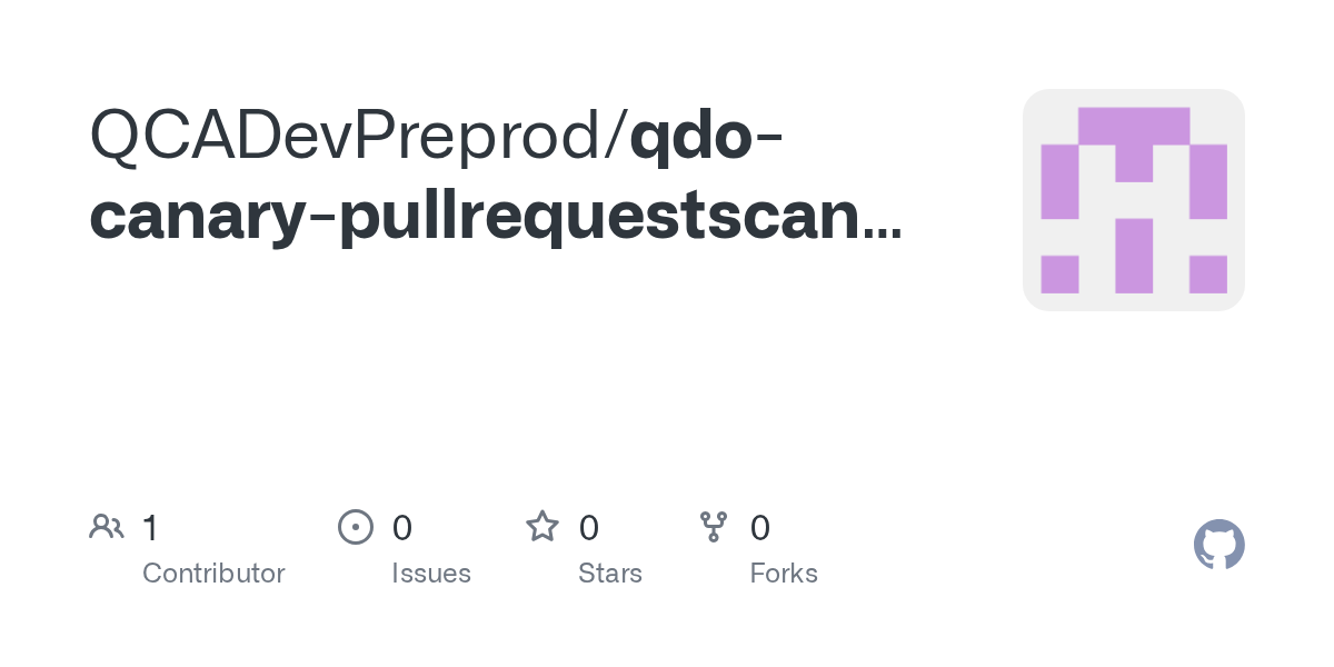 QCADevPreprod created a branch 图片 1