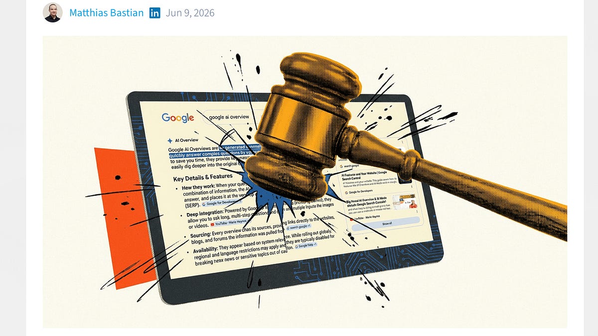 Google Liable for Hallucinations (In Germany) 图片 1