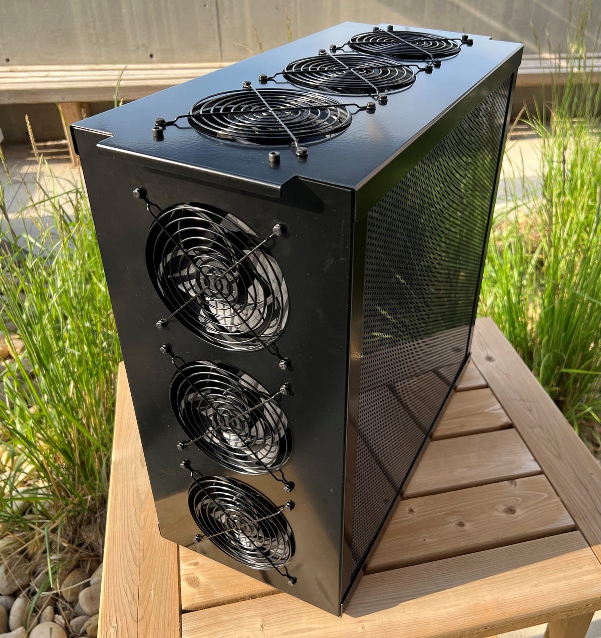 Aluminum Frame PC Fan Corsi-Rosenthal Build (2023) 图片 1