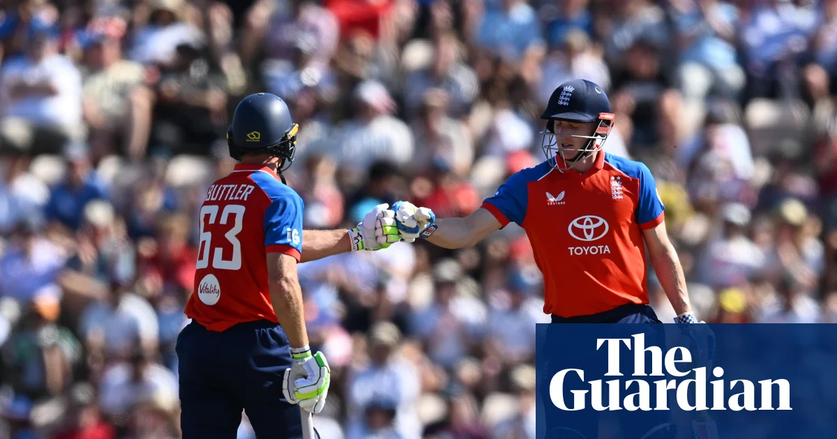 Jos Buttler and Harry Brook in record T20 partnership as England thrash India 图片 1
