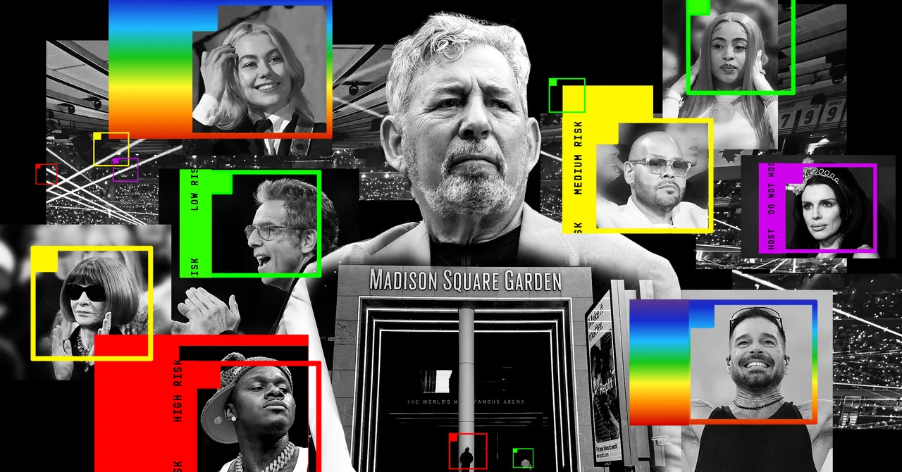 Madison Sq Garden database tracks hundreds. Labels "LGBTQIA," & low/high "risk." 图片 1