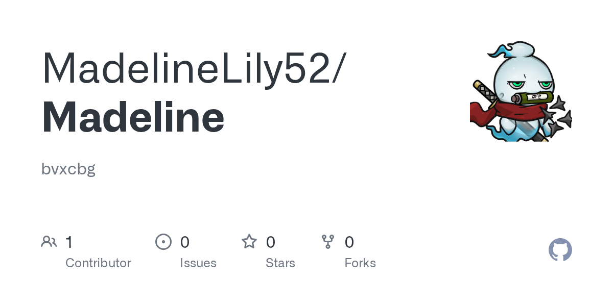 github-actions pushed Madeline 图片 1