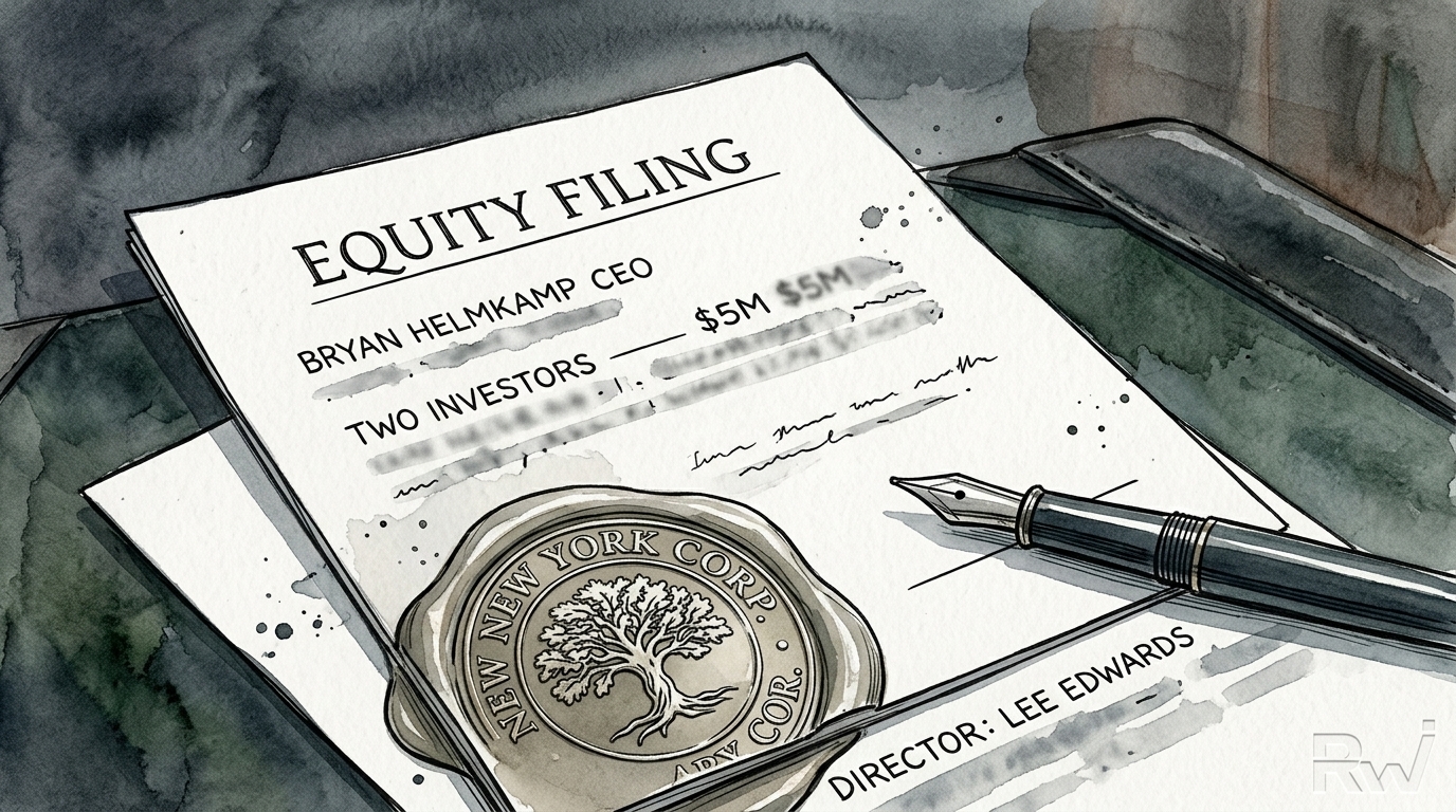 Stealth Lithos names Bryan Helmkamp CEO in $5 million equity filing 图片 1