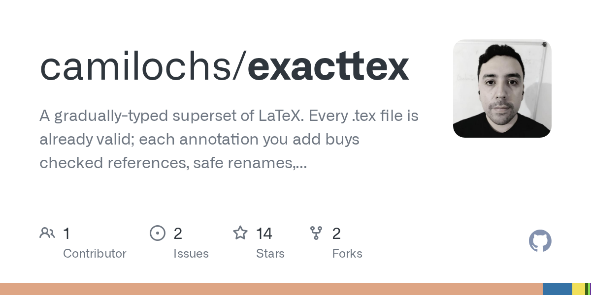 ExactTeX：给 LaTeX 加上渐进式类型检查 图片 1