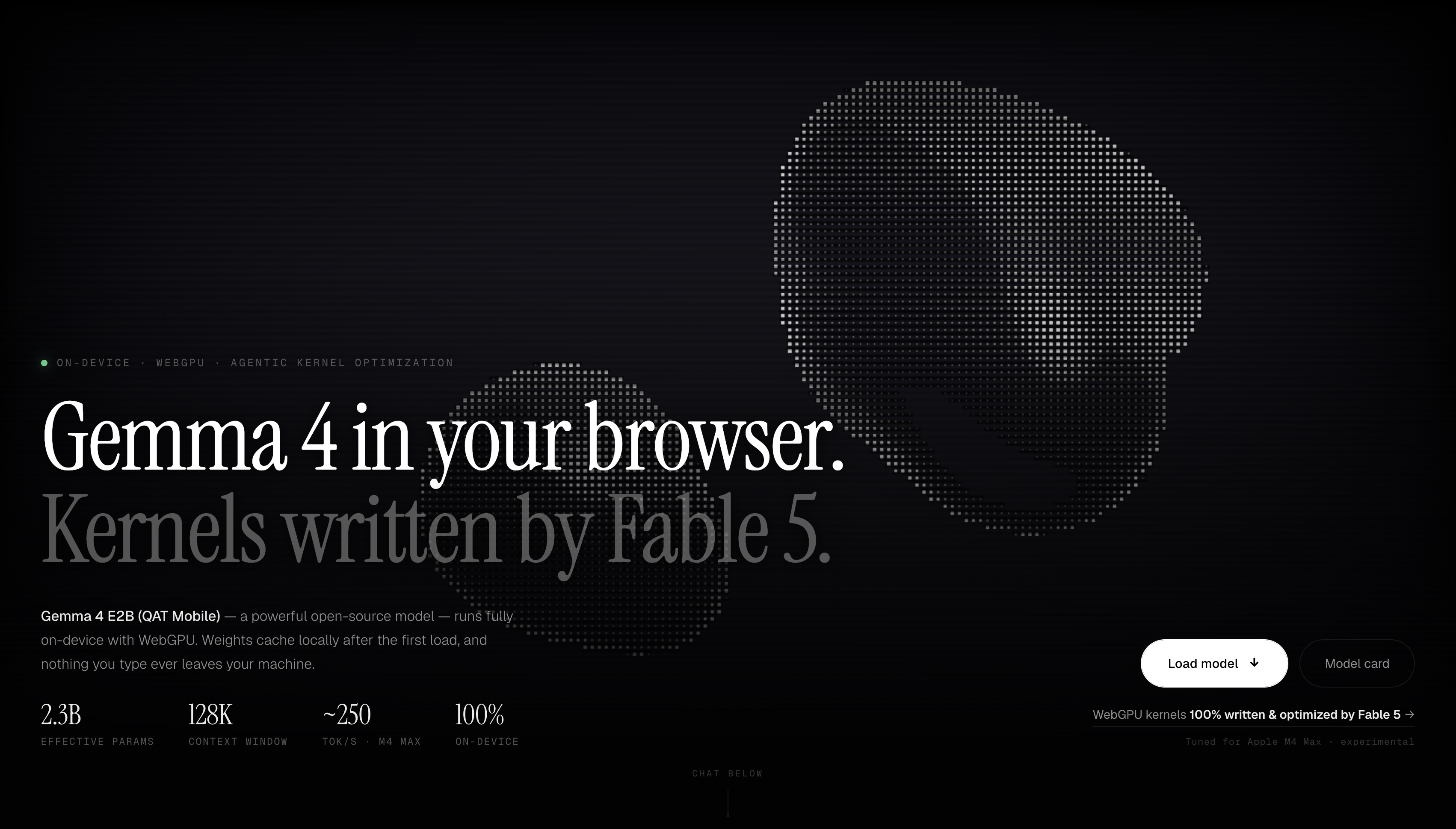 Gemma 4 E2B running in-browser at 255 tok/s 图片 1