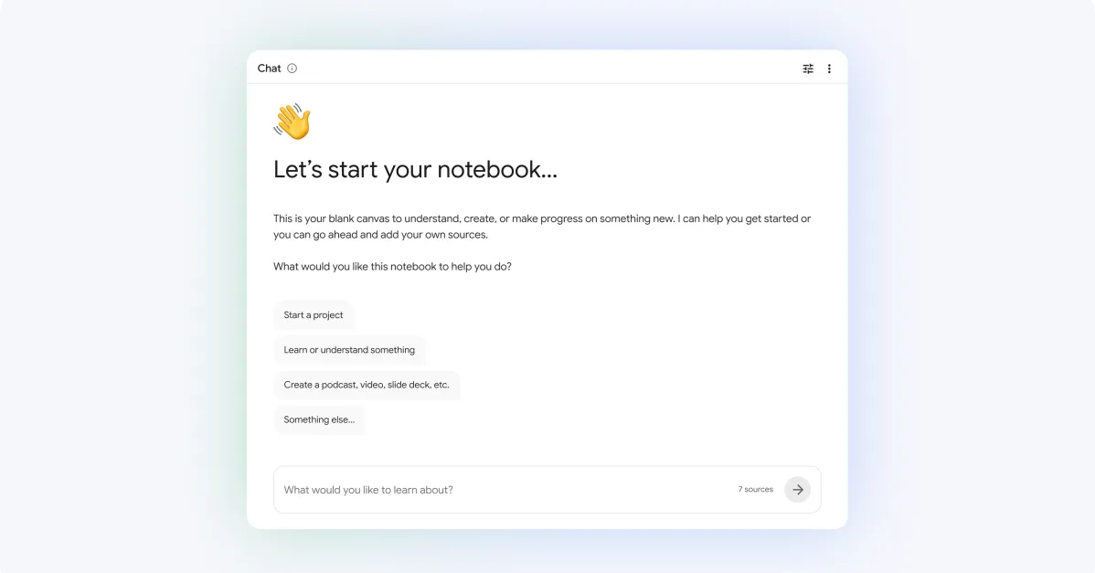 NotebookLM’s Gemini 3.5 upgrade adds a cloud computer and help finding sources 图片 1