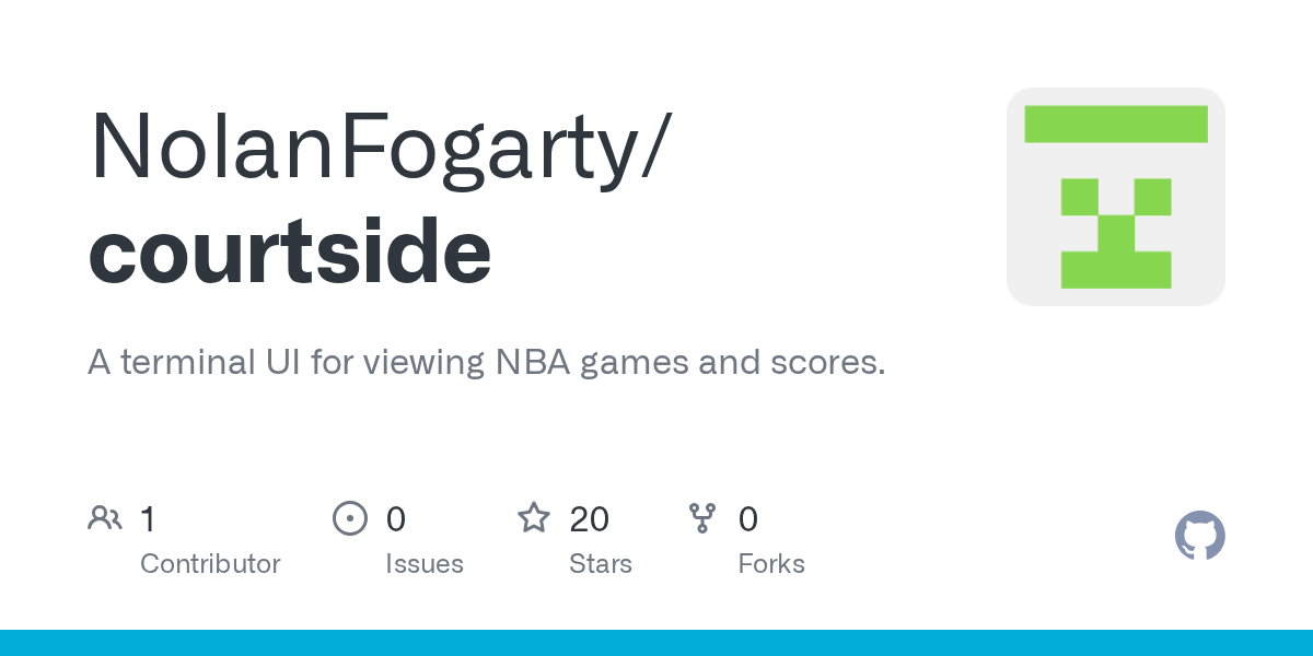 Courtside – TUI for NBA Games 图片 1
