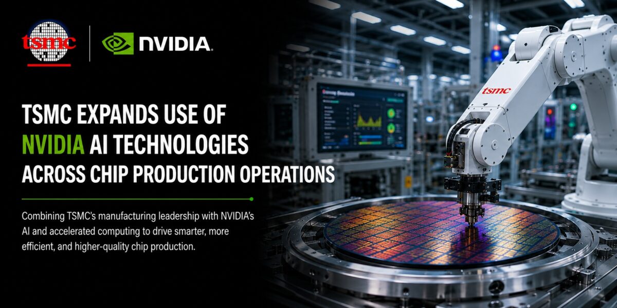 TSMC Expands Use of NVIDIA AI Technologies Across Chip Production Operations 图片 1