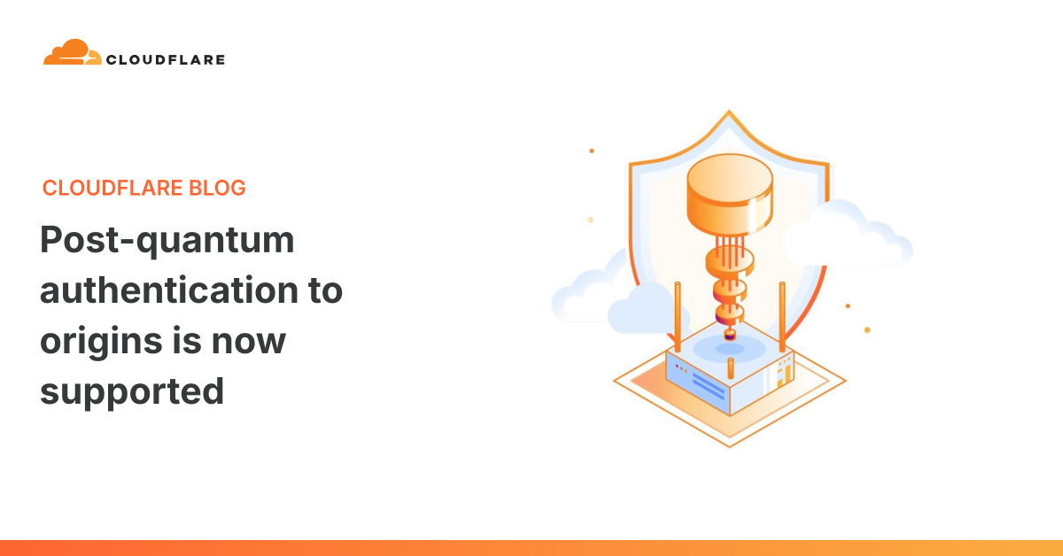 Post-quantum authentication to origins is now supported 图片 1