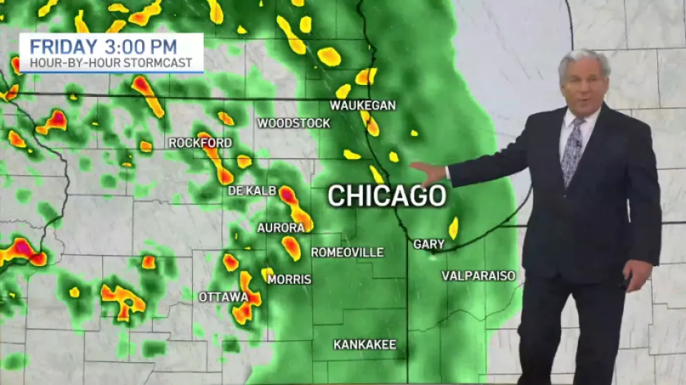 ‘We're gonna get soaked:' Showers, storms and ‘repeated downpours' in Chicago forecast 图片 1