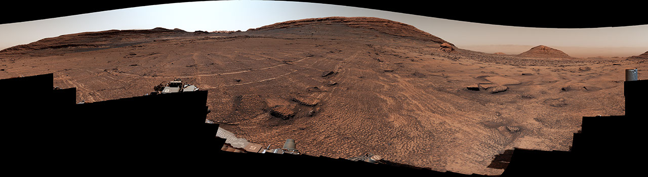 NASA’s Curiosity Discovers a Field of Martian Polygons 图片 1