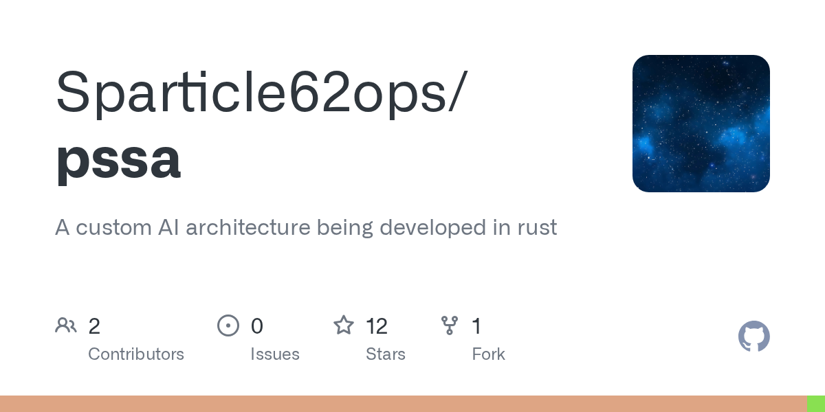 PSSA：一个用 Rust 从零手写的非 Transformer 语言模型 图片 1