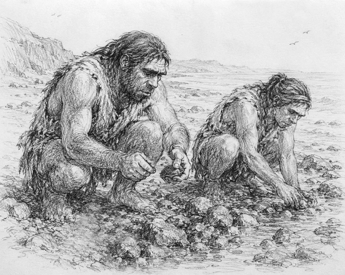 Neanderthals gathered shellfish like modern humans 115,000 years ago, study finds 图片 1