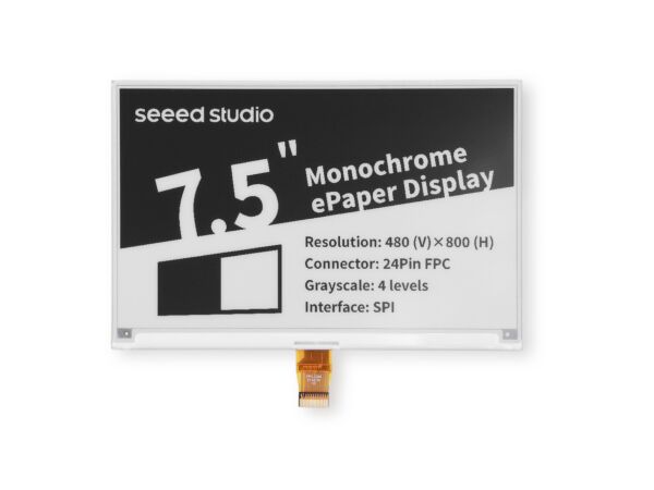 7.5" Monochrome eInk / EPaper Display 图片 1