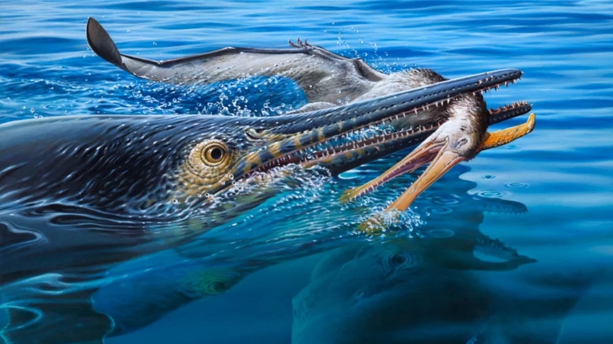 Like an Ancient 'Turducken': Fossil Captures Cretaceous Sea Monsters Devouring Each Other 图片 1