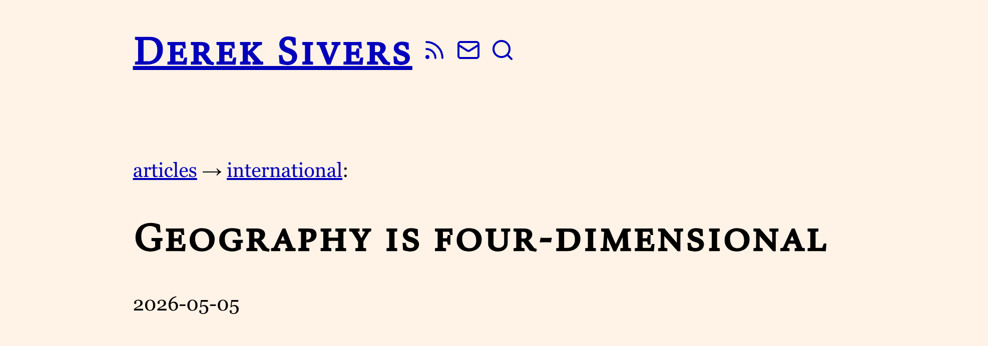[文]Sivers: 地理是四维的 | Geography is four-dimensional 图片 1