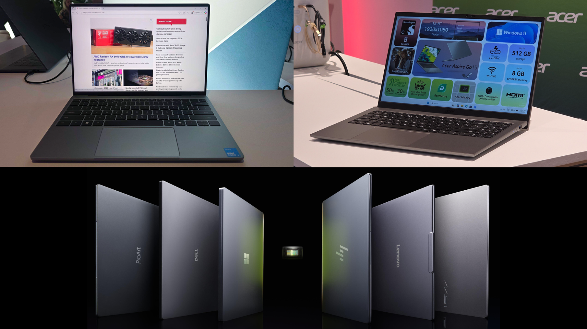 The bifurcated laptop landscape of Computex 2026 – MacBook Neo competitors with 8GB of RAM, and expensive Nvidia laptops promising an agentic-focused future of Windows on Arm 图片 1