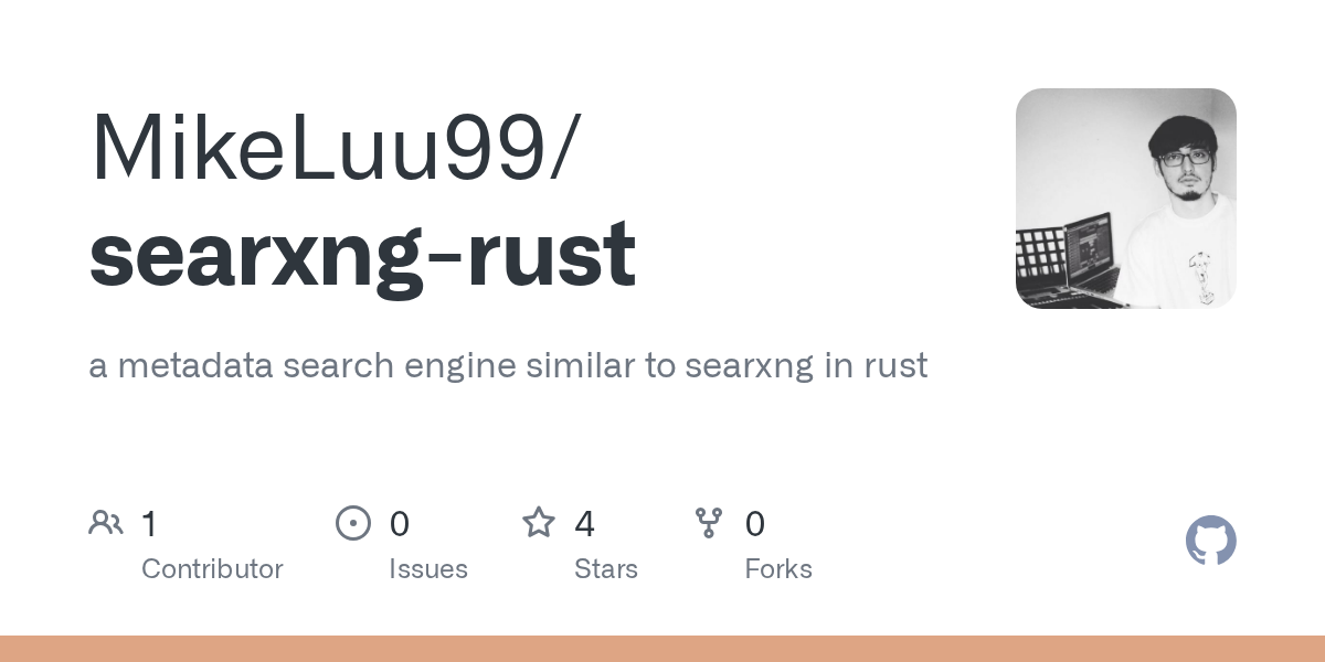 SearXNG in Rust 图片 1