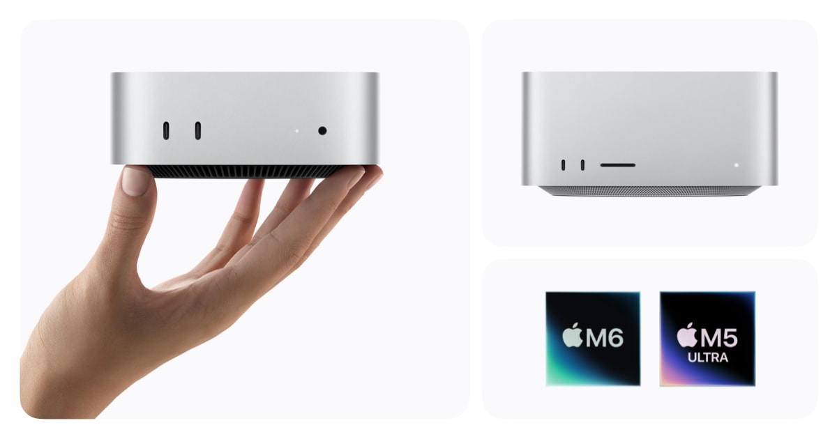 新款 Mac mini 和 Mac Studio 今日发售 图片 1