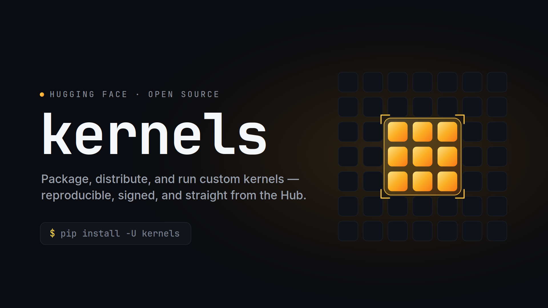 🤗 Kernels: Major Updates 图片 1