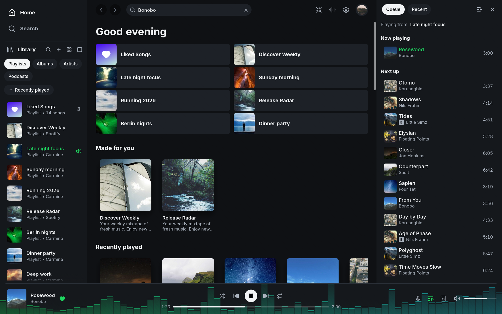 Spotifast：一个支持 Winamp 皮肤的 Rust 原生 Spotify 客户端 图片 1