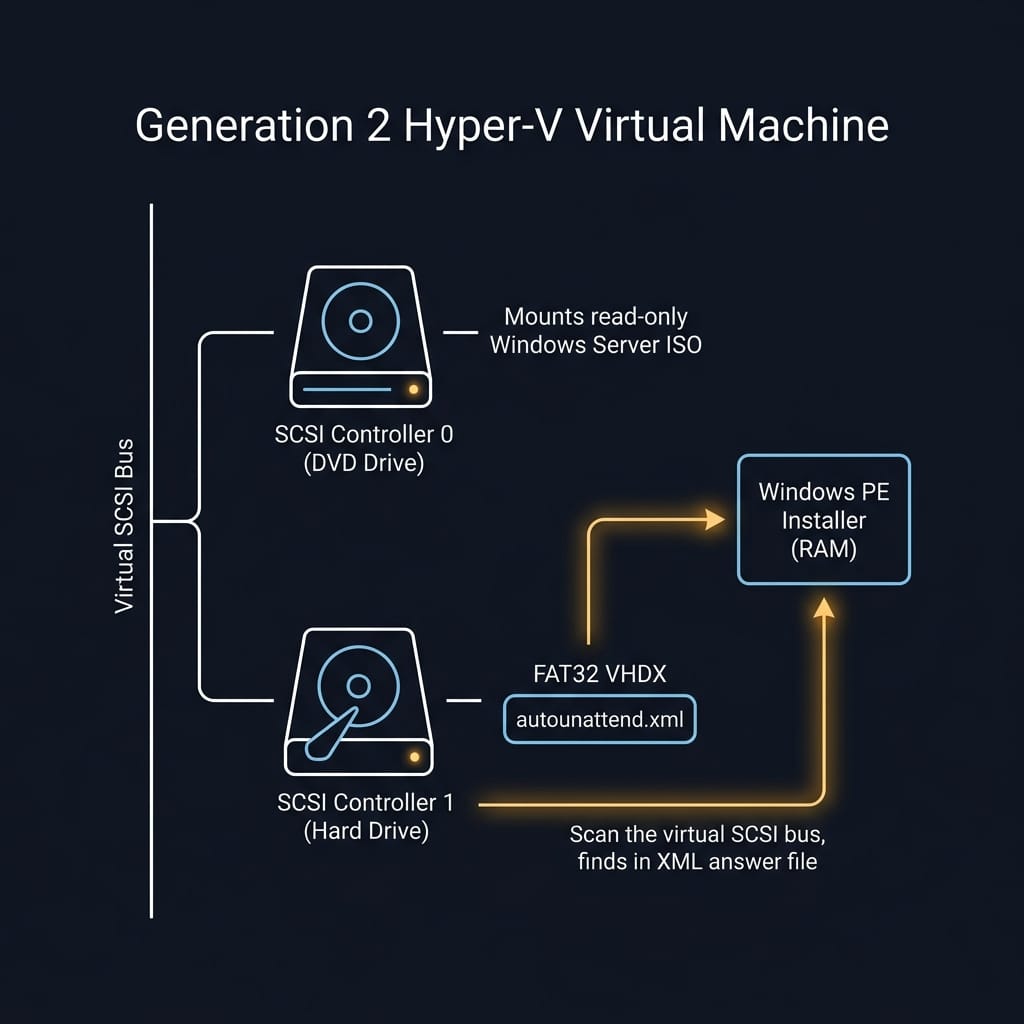 AZ-802 Study Guide: Automating Windows Server 2025 Lab Setup (Part 2): Unattended Hyper-V Deployments And REPRO-DC01 图片 2