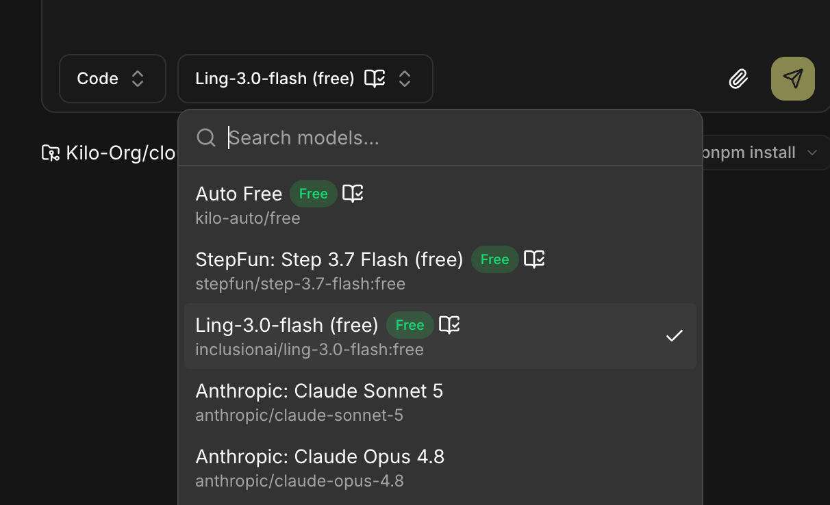 Announcing Ling 3.0 Flash: Free on Kilo for a Limited Time 图片 2