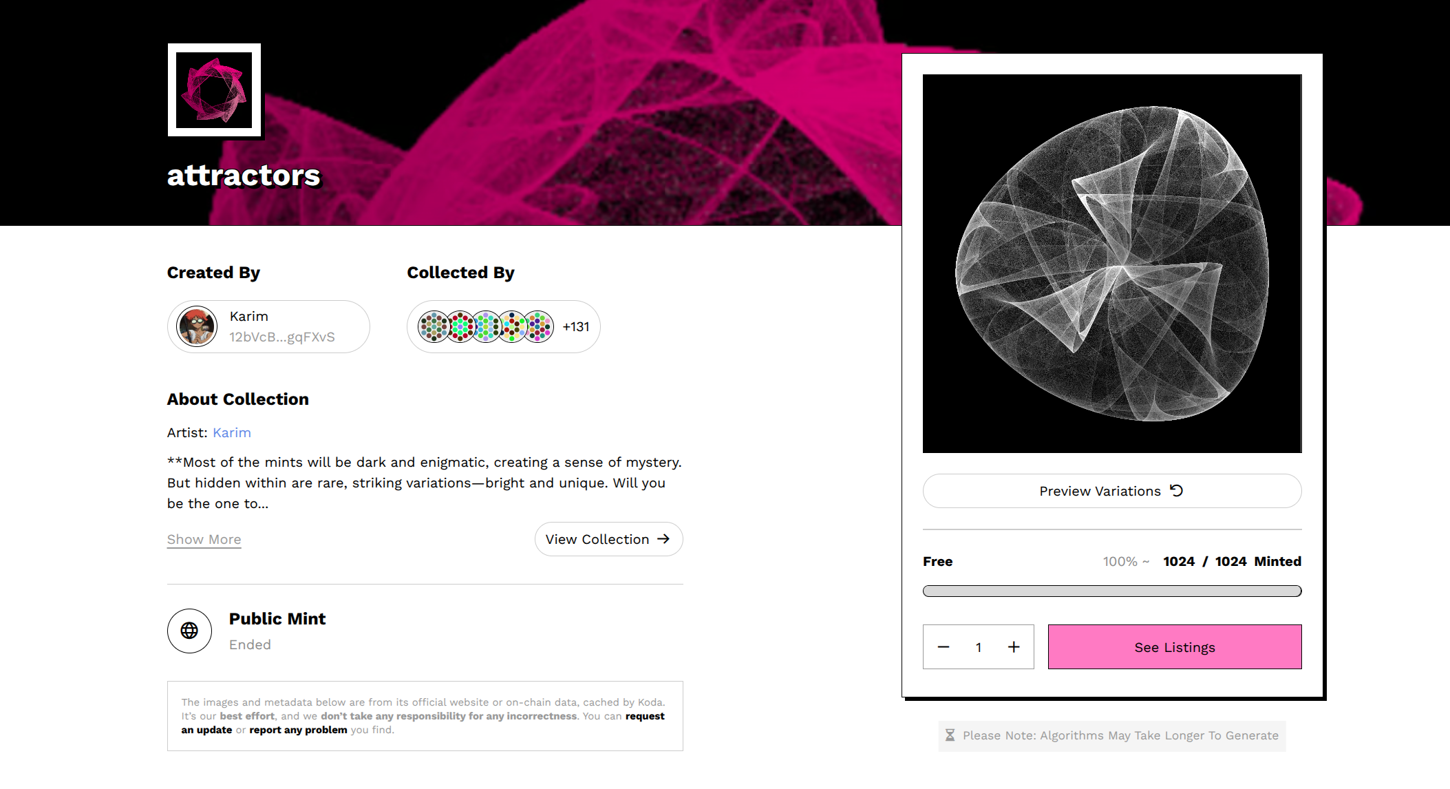 Symmetry in Chaos: my first generative NFT collection on Polkadot 图片 4