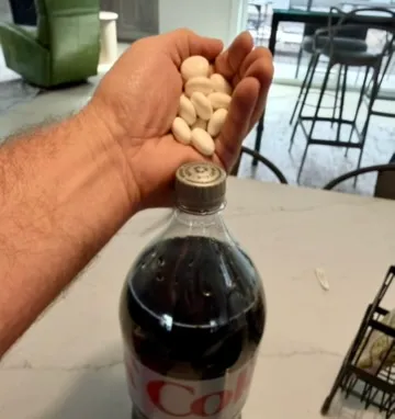 How You Get the Mentos into the Diet Coke 图片 2