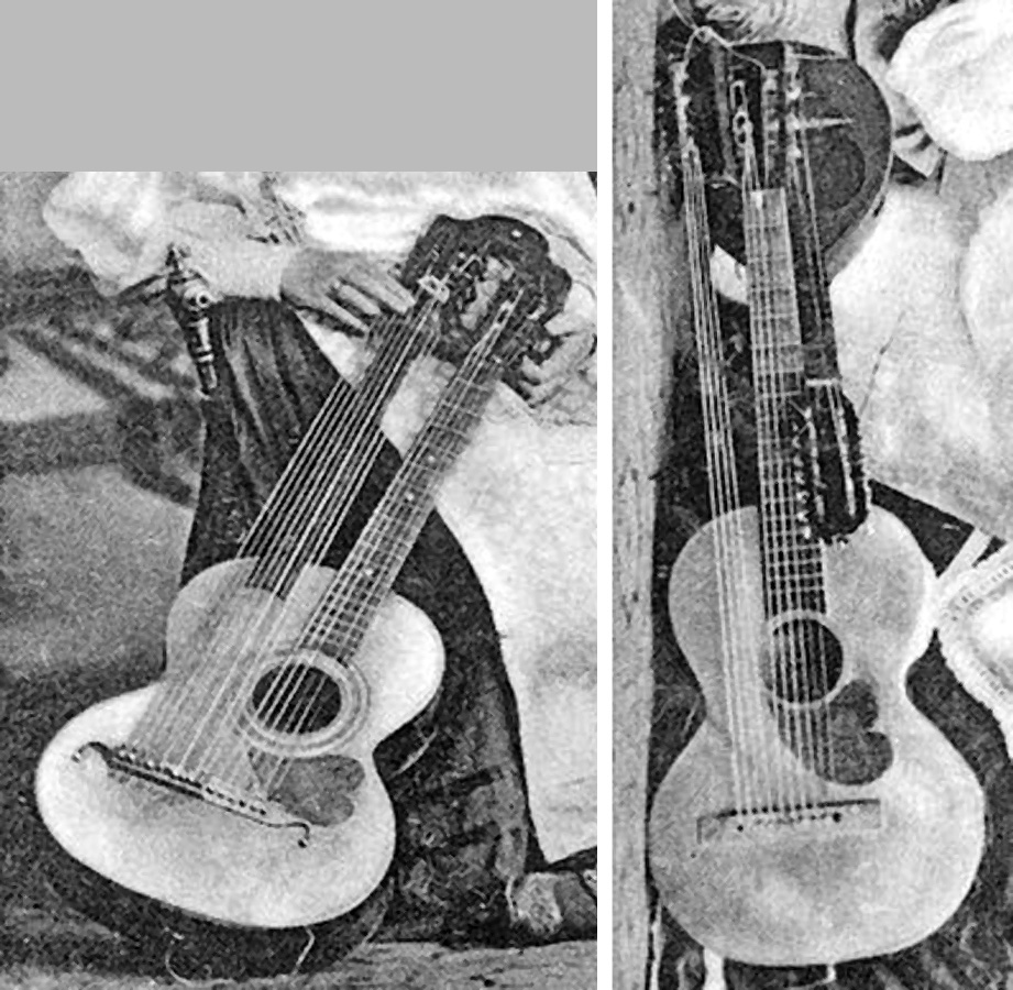 Harp Guitars in Neapolitan Band Postcards 图片 3
